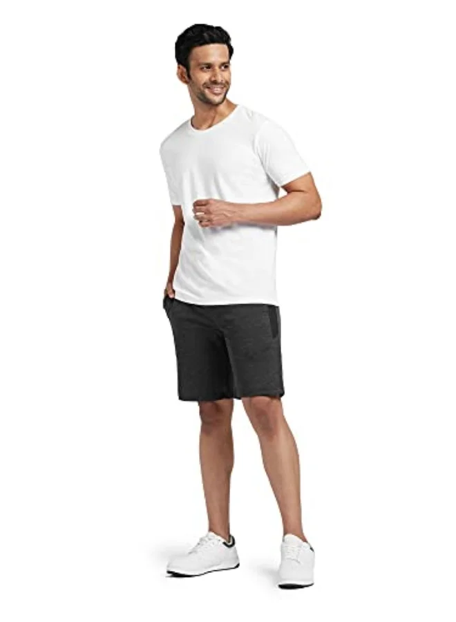 XYXX  XYXX Men's Nova Cotton Regular Fit Solid Shorts with Side Pockets and No Marks Waistband  | Best Price UAE