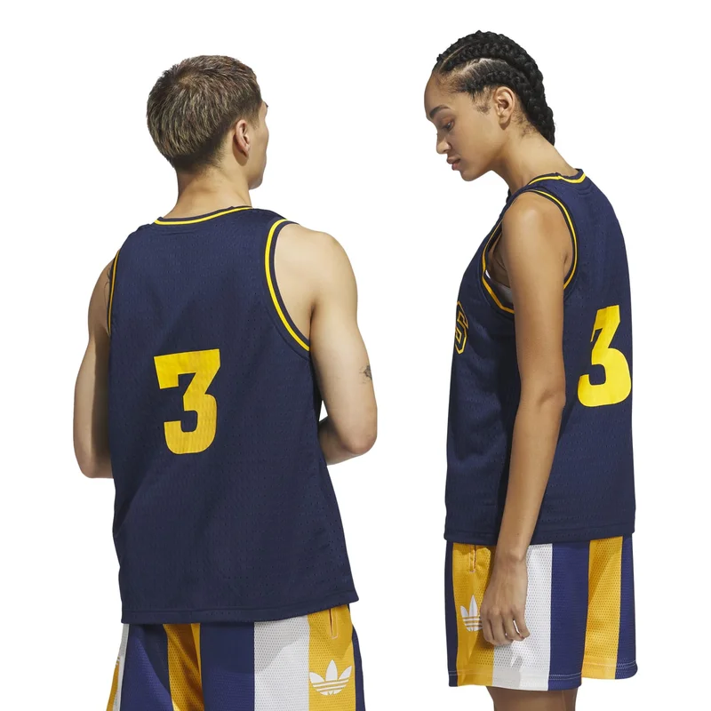 adidas Originals adidas OG BBALL JERSEY Blue Originals Unisex TOPS