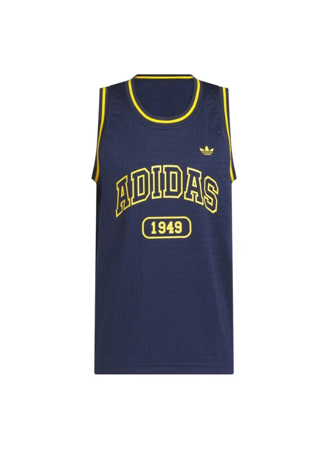 اديداس اوريجينالز adidas OG BBALL JERSEY Blue Originals Unisex TOPS