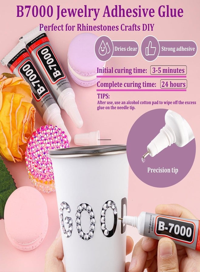 TINKRSTUFF 16000Pcs Resin Rhinestones with Tweezers for Crafting, Clear 2-6mm Mixed Sizes Flatback Gems, Bedazzling Crystal for DIY Crafts Clothing Tumblers Mugs Shoes Fabric Nail Art - Image 4