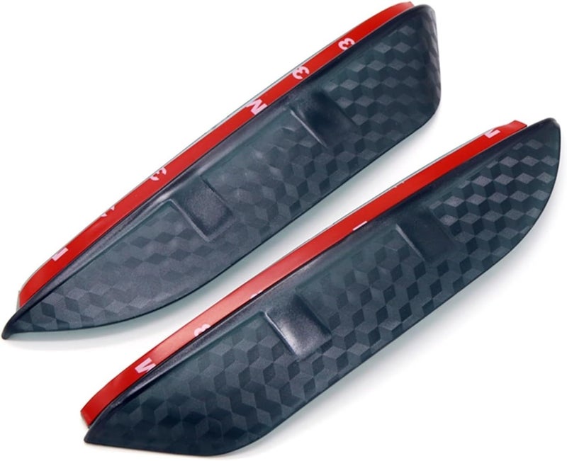 QASULER Rearview Mirror Eyebrow Decoration Strips - Image 1