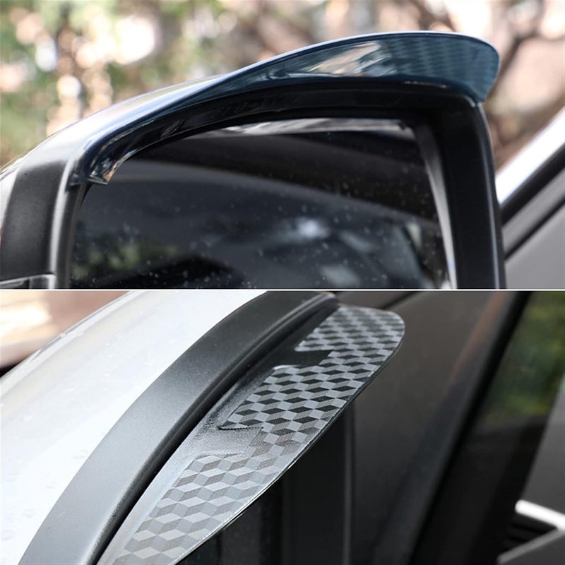 QASULER Rearview Mirror Eyebrow Decoration Strips - Image 5