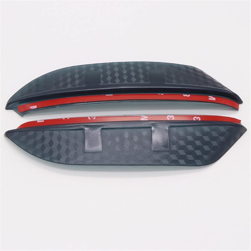 QASULER Rearview Mirror Eyebrow Decoration Strips - Image 2