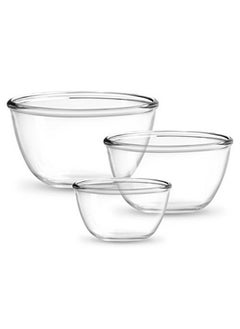 Treo Glass Solid Mixing Bowls - 500ml, 1000ml, 1500ml, Set of 3, Transparent - pzsku/Z13C3A3EE3BD68A243688Z/45/_/1740119520/5a90a12b-230c-4747-a3ca-3058f5e512ca