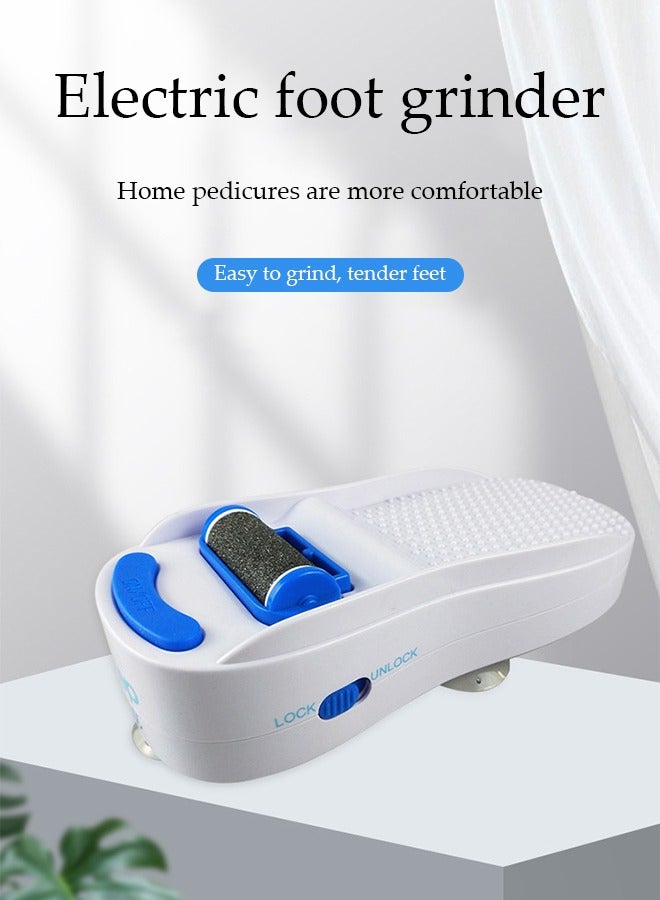 إسكدنيا مبرد القدم الإلكتروني الاحترافي لإزالة الجلد الميت والمتشقق (أزرق) - Image 2
