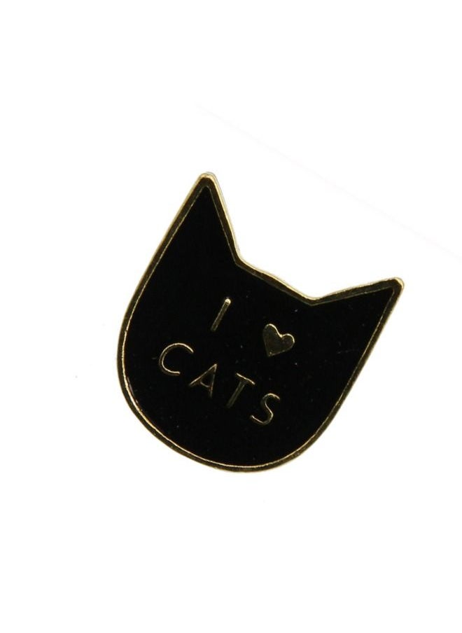 5esha - I Love Cats Brooch - Image 1