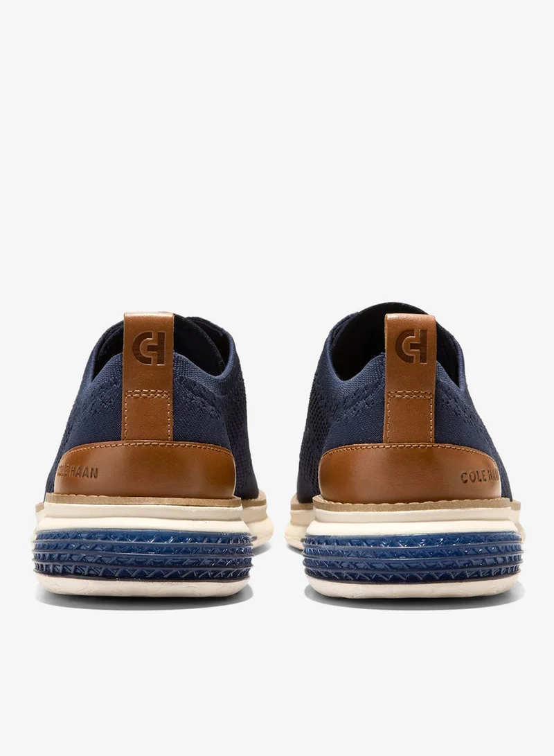 Cole Haan BLUE Men's OriginalGrand Energyweave Stitchlite Wingtip Oxfords for Men | Best Price UAE