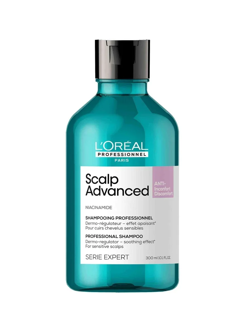 L'Oréal Professionnel Scalp Advanced: Anti-discomfort Glacial Utopia Duo Set, Shampoo 300ml & Treatment 200ml, 20% Savings