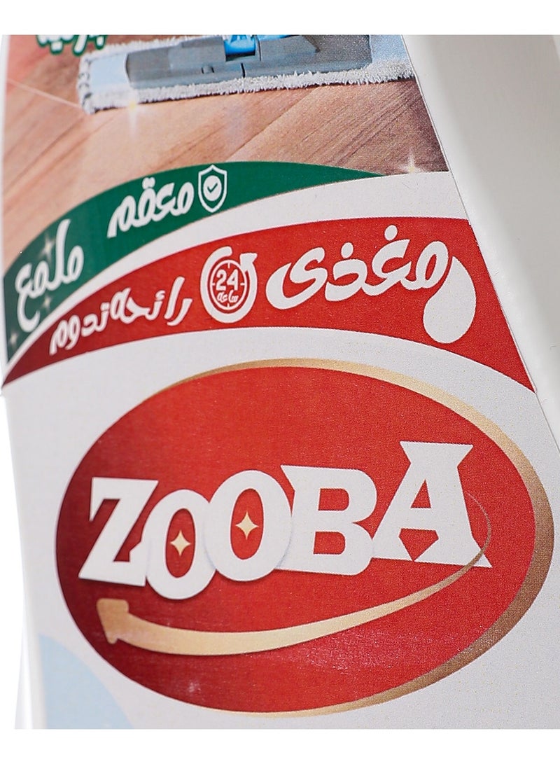 ZOOBA Gold Cleaner & Polisher For Parquet 1L - Blue Ocean - Image 3