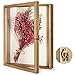TJMOREE TJ.MOREE Shadow Box Display Case 13Ã¢â‚¬Â x 16Ã¢â‚¬Â Flowers Shadow Box Frame with Glass Window Picture Frame Wedding - Image 2