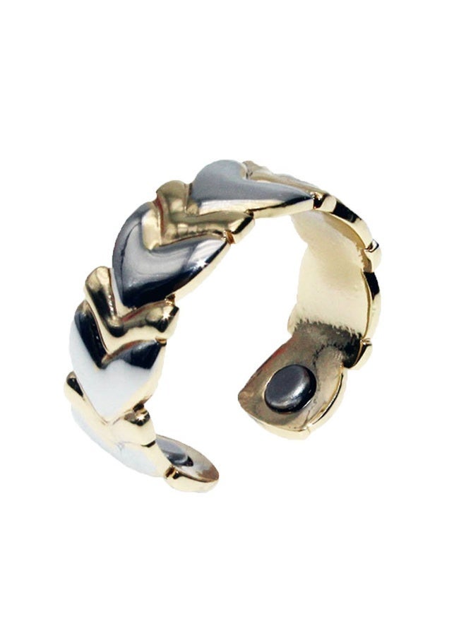 Classic Solid Copper Ring with Flexible Adjustable Opening Design, Unisex Finger Band Comfort Fit for Men Women Boys Girls, Vintage Daily Wear Stackable Copper Jewelry Gift - Image 1