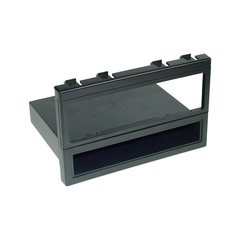 Scosche MA1537F Single DIN Radio Install Dash Kit Compatible with Select 1995-2003 Mazda Vehicles - Aftermarket Car Stereo Installation Kit with Pocket - Does Not Fit Double DIN - See Fit Guide Image - Image 4