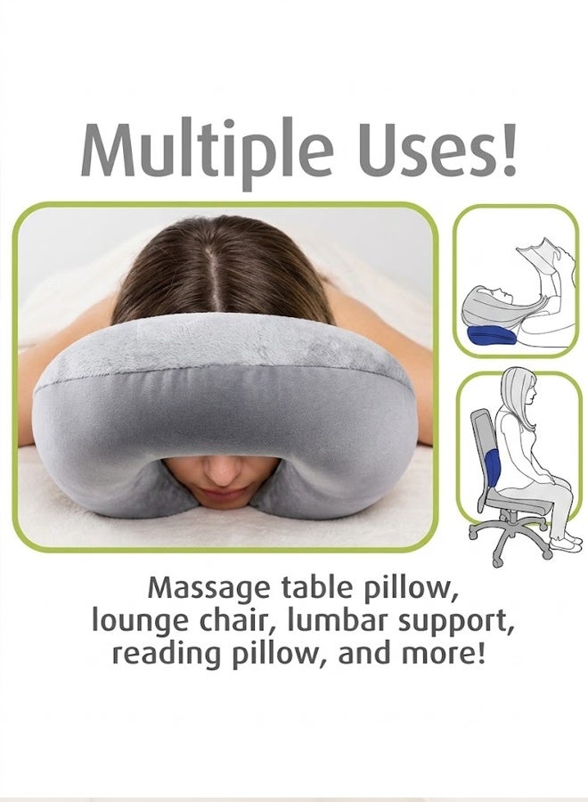 Berma Baby Head And Neck Support Airplane Pillow , Travel Pillow, Office Lunch Break Pillow, Travel Neck Pillow, Airplane Car U-Shaped Pillow, U-Shaped Neck Pillow, Very Suitable For Travel - Image 4