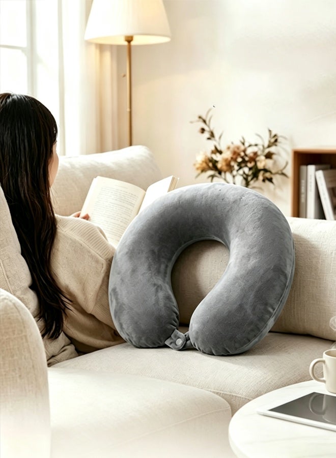 Berma Baby Head And Neck Support Airplane Pillow , Travel Pillow, Office Lunch Break Pillow, Travel Neck Pillow, Airplane Car U-Shaped Pillow, U-Shaped Neck Pillow, Very Suitable For Travel - Image 5