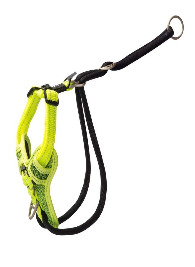 Rogz Stop Pull Dog Harness Reflective Classic Medium Dayglo Yellow