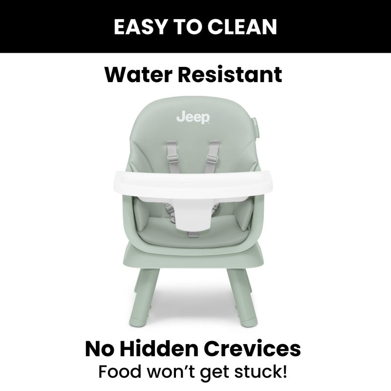 Delta Children Jeep Milestone 6-in-1 High Chair - Image 3