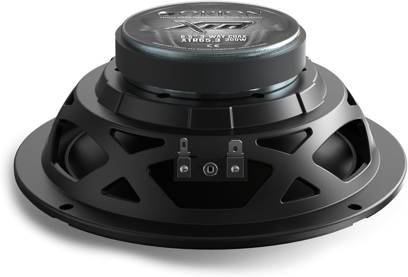 Orion نظام صوتي للسيارة XTR Series XTR65.3 ثلاثي الاتجاهات - مكبرات صوت 6.5 بوصة، نطاق كامل، صوت جهير معزز، 400 واط، 4 أوم، تركيب سهل، مخروط بولي بروبيلين مع محيط مطاطي بوتيل (زوج) - Image 5