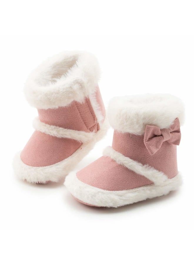 Zoolar Infant Baby Boy Girl Soft Bottom Anti-Slip Prewalker Crib Shoes Tassel Ankle Boots - Image 1