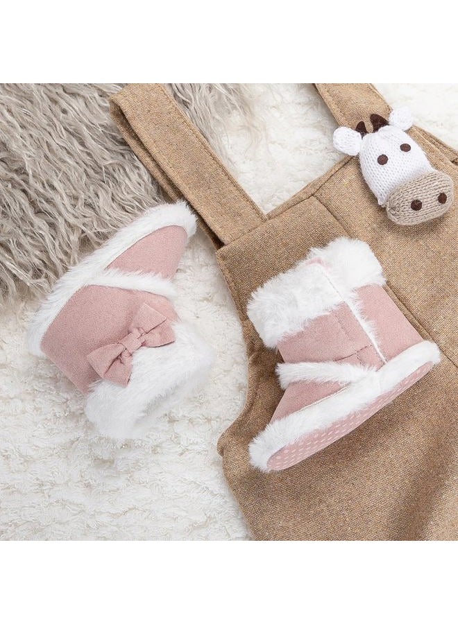 Zoolar Infant Baby Boy Girl Soft Bottom Anti-Slip Prewalker Crib Shoes Tassel Ankle Boots - Image 2
