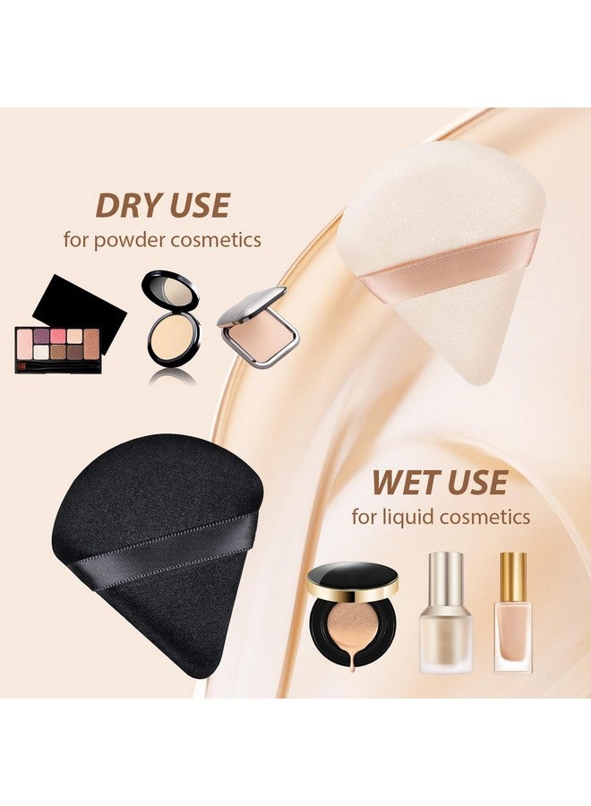 HEYMKGO Makeup Brushes Set 18Pcs Professional Makeup Brushes With 2 Powder Puff & Travel Bag Premium Synthetic Foundation Powder Blush Blending Face Brush Kit Eyeshadow Set Makeup Brushes & Tools - Image 4