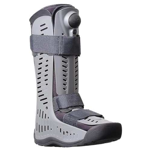 Ossur Rebound Air Walker Boot | Comfortable Walking Boot with Compression Straps & Air Pump Rocker Bottom | Walking Boot for Broken Foot, Walking Boot for Sprained Ankle (Low Top, Medium) - Image 1