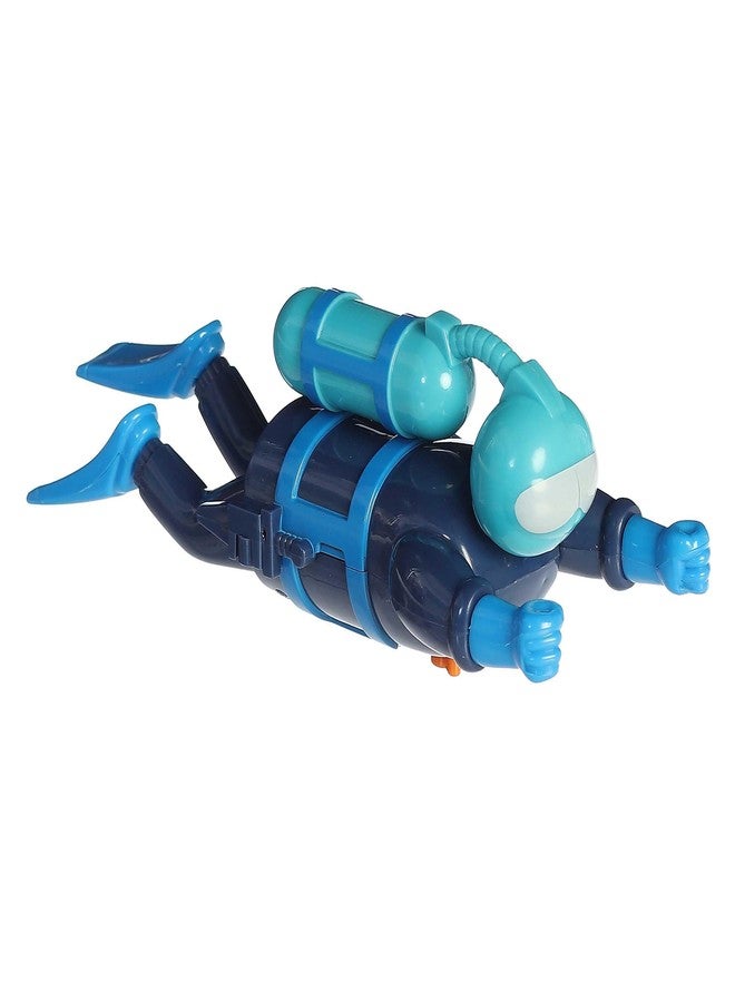 Aurora® Toys Engaging Wind-Up Diver Toy - Endless Fun - Screen-Free Entertainment - Blue 3.5 Inches - Image 1