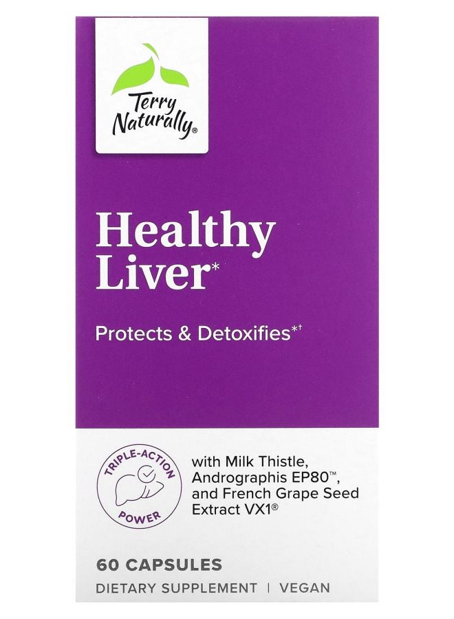 Terry Naturally Healthy Liver 60 Capsules