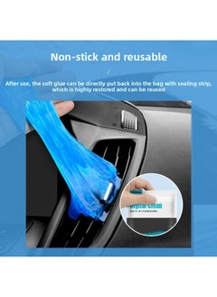 General Keyboard Cleaning Mud Soft Glue Mud Computer Mechanical Keyboard Cleaning Artifact Laptop Mobile Phone Dust Cleaning Tool-Color:4-pack 【200g/can】 Keyboard/digital Equipment Cleaning  - Image 5