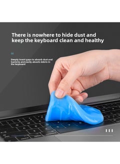 General Keyboard Cleaning Mud Soft Glue Mud Computer Mechanical Keyboard Cleaning Artifact Laptop Mobile Phone Dust Cleaning Tool-Color:4-pack 【200g/can】 Keyboard/digital Equipment Cleaning  - Image 3