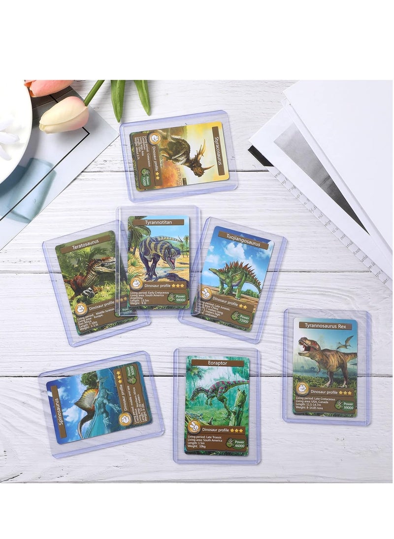 Fanski - 50PCS Card Sleeves Hard Plastic for Baseball Protective Holder Trading Cards,Sports Cards 3 x 4 Inch Clear - Image 1