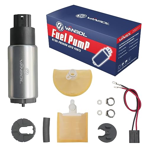 VANBOL Electric Fuel Pump Install Kit Fit Toyota Pontiac Scion Nissan Lexus Honda Ford High Flow Universal Automotive 12v Gasoline Replaces Compatible E2068 GSS341 E8229 E8577M SP8022M E8213 EFP382A - Image 1