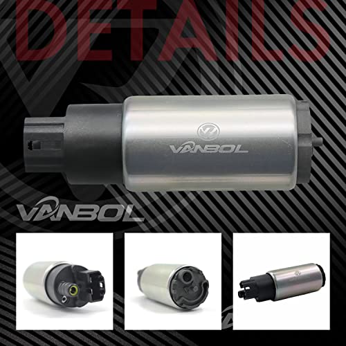 VANBOL Electric Fuel Pump Install Kit Fit Toyota Pontiac Scion Nissan Lexus Honda Ford High Flow Universal Automotive 12v Gasoline Replaces Compatible E2068 GSS341 E8229 E8577M SP8022M E8213 EFP382A - Image 3