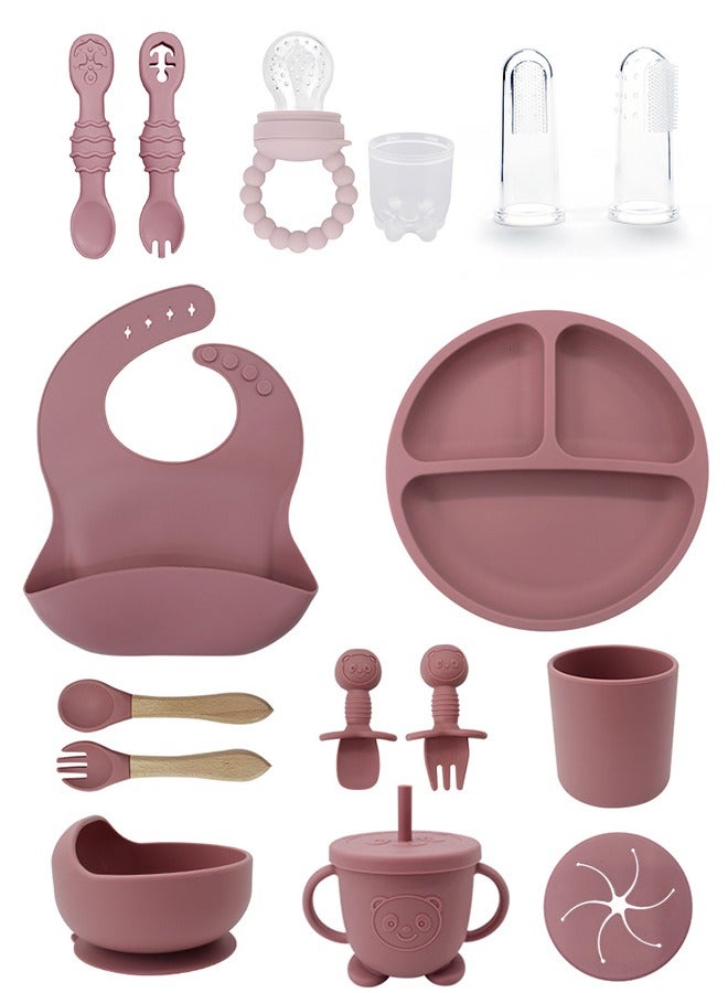 Baby Feeding Set Baby Led Weaning Supplies Self Feeding Eating Utensils - Image 1