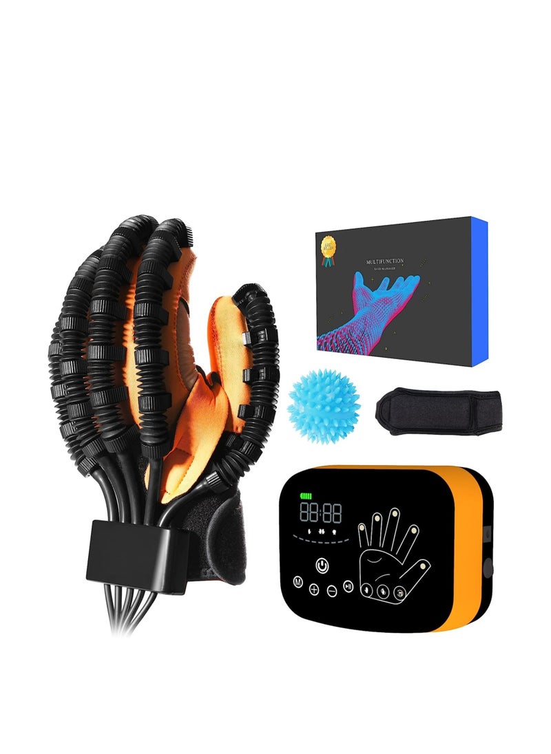 Cool Baby Finger Rehab Upgrade Robot Rehab Gloves Assist Gloves-Size: For Left Hand, XL  - Image 1