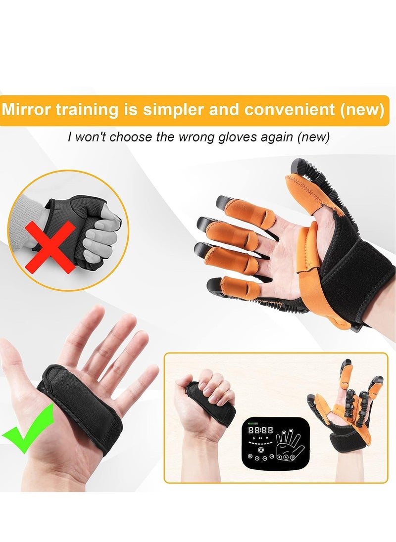 Cool Baby Finger Rehab Upgrade Robot Rehab Gloves Assist Gloves-Size: For Left Hand, XL  - Image 3