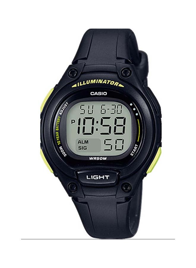 CASIO Kids Unisex Resin Digital Wrist Watch LW-203-1BVDF - Image 1