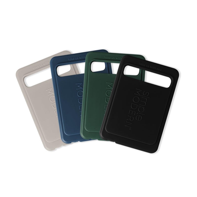 Simple Modern Ice Pack for Lunch Box | Reusable Freezer Safe Icepack for Bento Box, Cooler, Lunch Bags, or Lunchbox | 4 Pack | Assortment 2 - Image 1