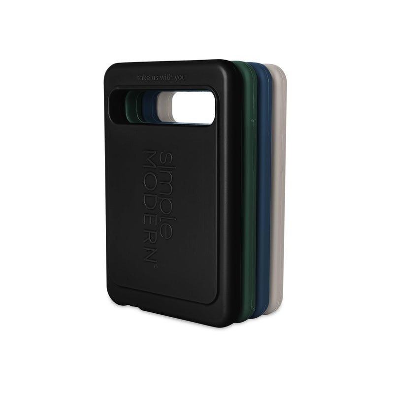 Simple Modern Ice Pack for Lunch Box | Reusable Freezer Safe Icepack for Bento Box, Cooler, Lunch Bags, or Lunchbox | 4 Pack | Assortment 2 - Image 2