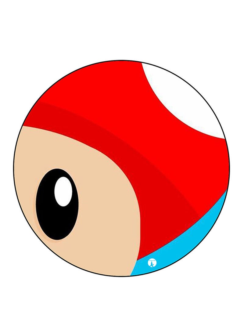 Video Game Super Mario Printed Mouse Pad  Multicolour