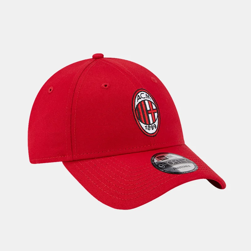 New Era Red Men's AC Milan 9FORTY Cap for Men | Best Price UAE