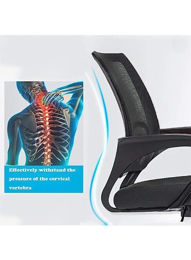 JCB CHIC Mesh Executive Office Home Chair 360° Swivel Ergonomic Adjustable Height Lumbar Support Back - Image 4