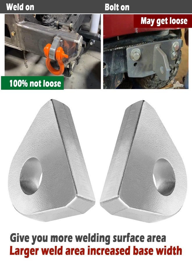 Camoo 1-inch Thickness Version of Weld on Clevis Mounts Kit,2PCS/Kit - Image 5