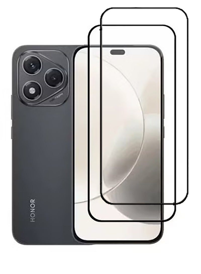 2 Pack Compatible with Honor 400 lite Screen Protector,Full Coverage 9H Tempered Glass Film,HD Clear Scratch Resistant,Bubble-Free for Honor 400 lite Screen Protector - Image 1