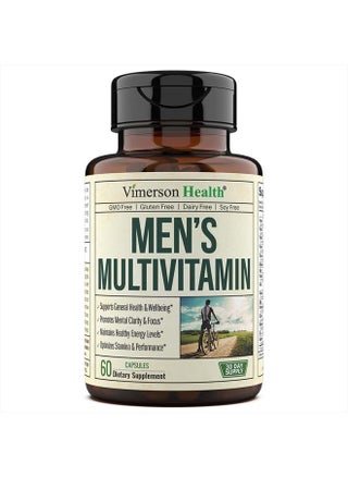 Multivitamin for Men - Daily Men's Multivitamins & Multiminerals Supplement for Energy, Focus and Performance. Mens Vitamins A, C, D, E & B12, Zinc, Calcium, Magnesium & More. 30 Days of Multi Vitamin - pzsku/Z13C5A67FCA72735B7349Z/45/_/1689268720/32a218b2-6555-43e4-a61a-58273af900fb