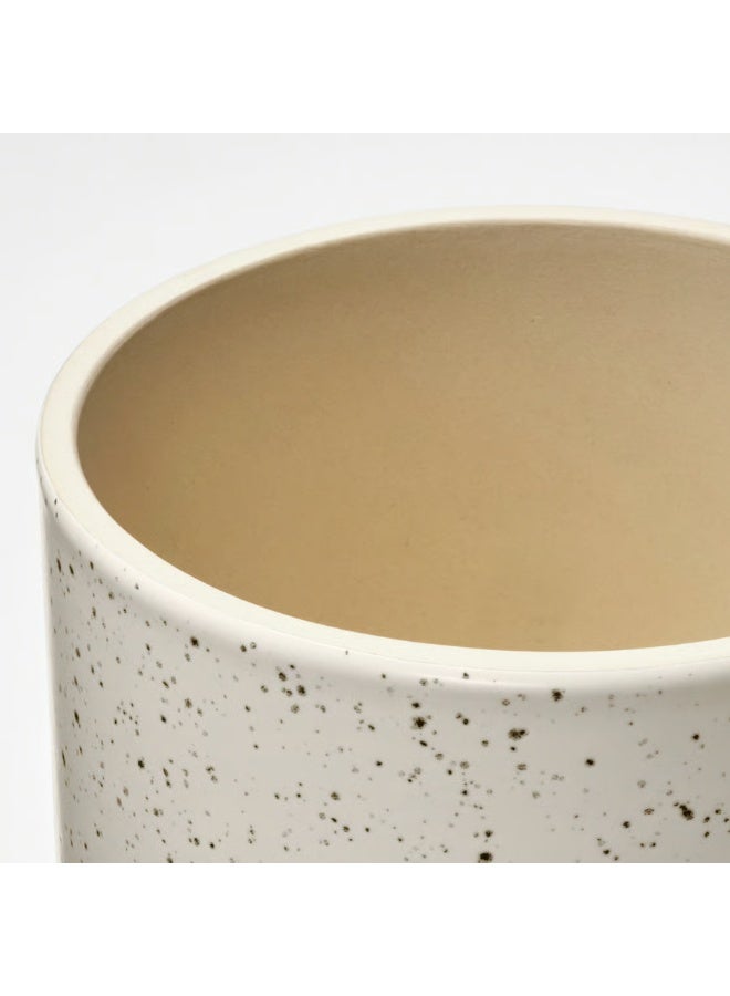 Beige Plant Pot – Indoor & Outdoor Decorative Flower Pot, Durable and Stylish, 12 cm Diameter - Image 2