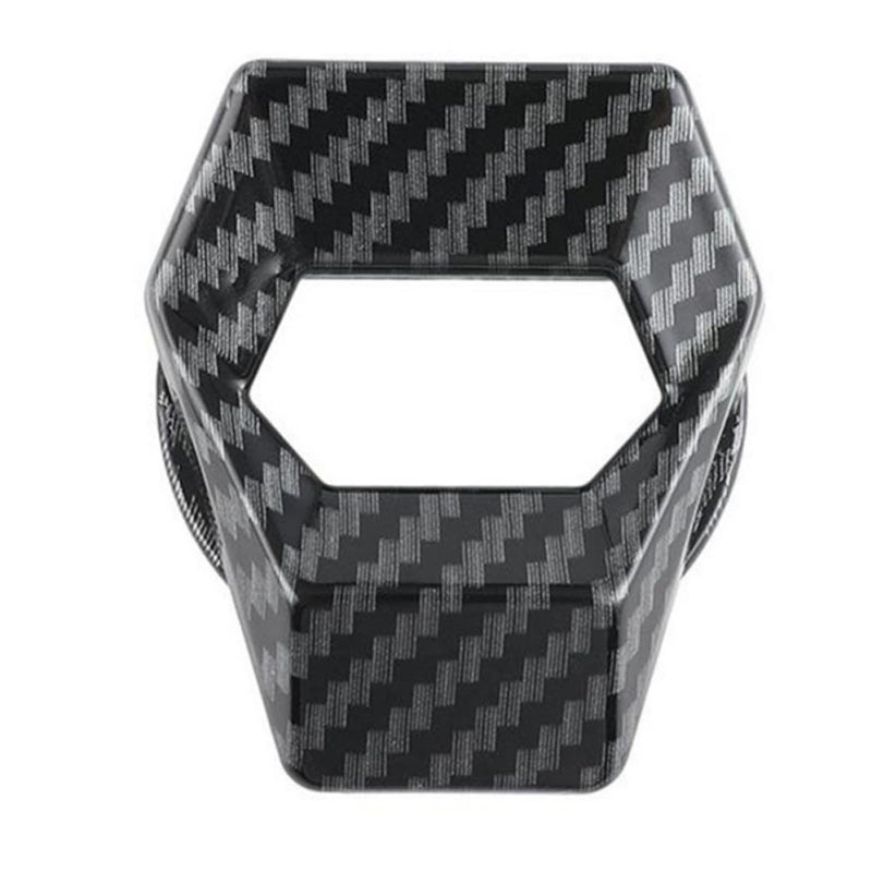 Aluminum Alloy Engine Start Stop Button Cover Ignition Ring Carbon Fiber Protective Auto Interior Accessory - Image 2