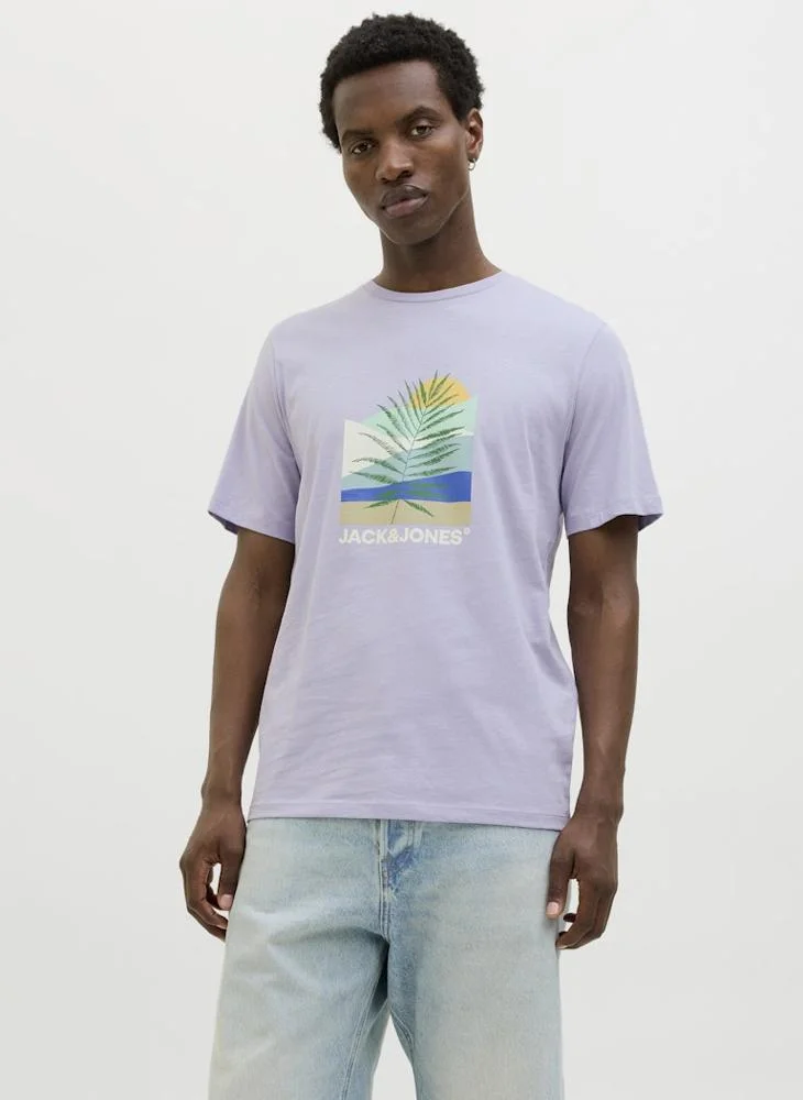 JACK & JONES JJBARBADOS TEE SS CREW NECK