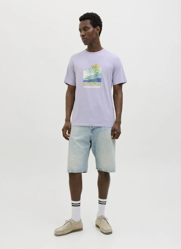 JACK & JONES JJBARBADOS TEE SS CREW NECK