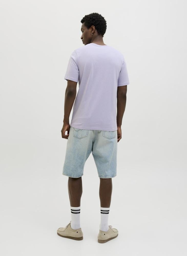 جاك اند جونز تيشيرت بياقة دائرية بقصة عادية مطبوع - Image 2