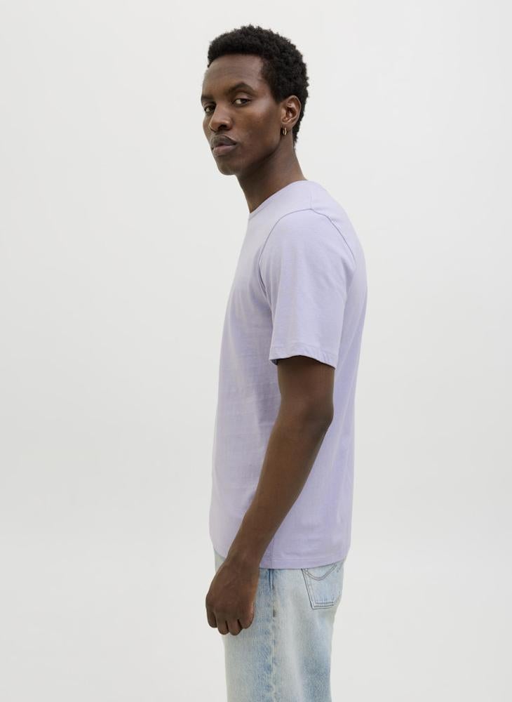 جاك اند جونز تيشيرت بياقة دائرية بقصة عادية مطبوع - Image 3